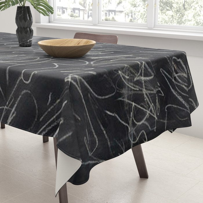 Twombly Blackboard Tablecloth Gallery Image 3