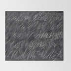 Twombly Blackboard Throw Blanket Gallery Image 2