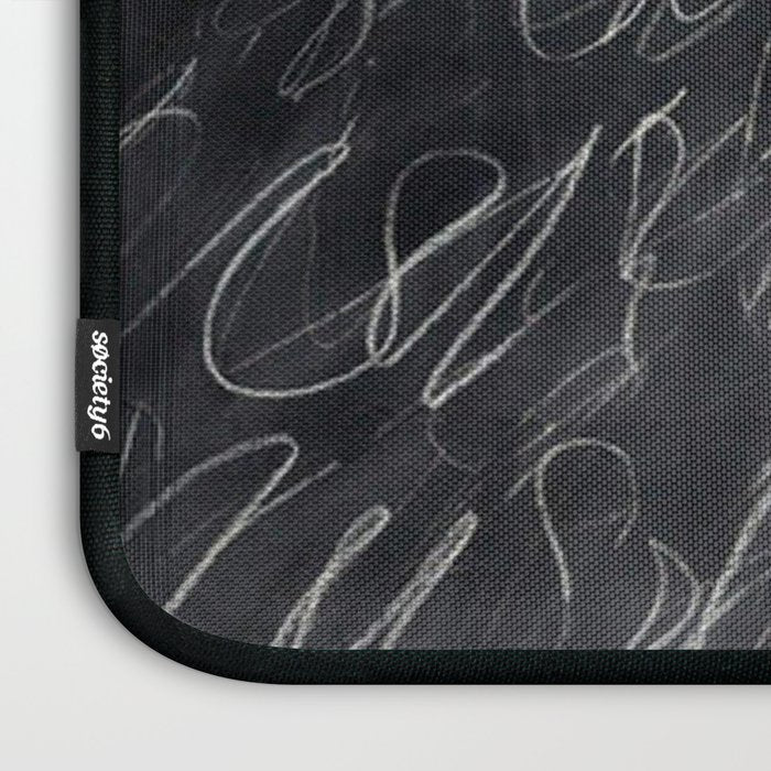 Twombly Blackboard Laptop Sleeve Gallery Image 3