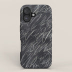 Twombly Blackboard iPhone Case Gallery Image 1