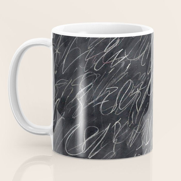 Twombly Blackboard Coffee Mug Gallery Image 3