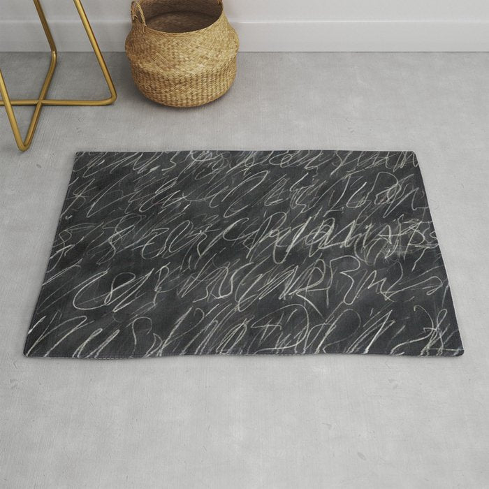 Twombly Blackboard Rug Gallery Image 1