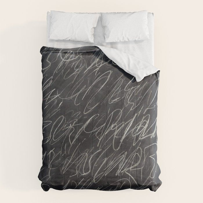 Twombly Blackboard Comforter Gallery Image 1