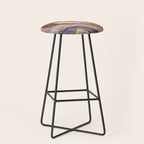 Mauve Agate Stool Gallery Image 1