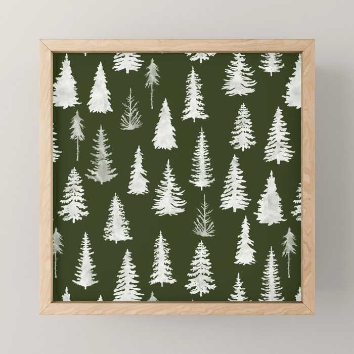 Forest 07 I Mini Art Print Gallery Image 1