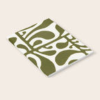 Linocut Plant #1 Notebook Gallery Image 2