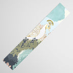 Peacock Garden I Table Runner Gallery Image 3