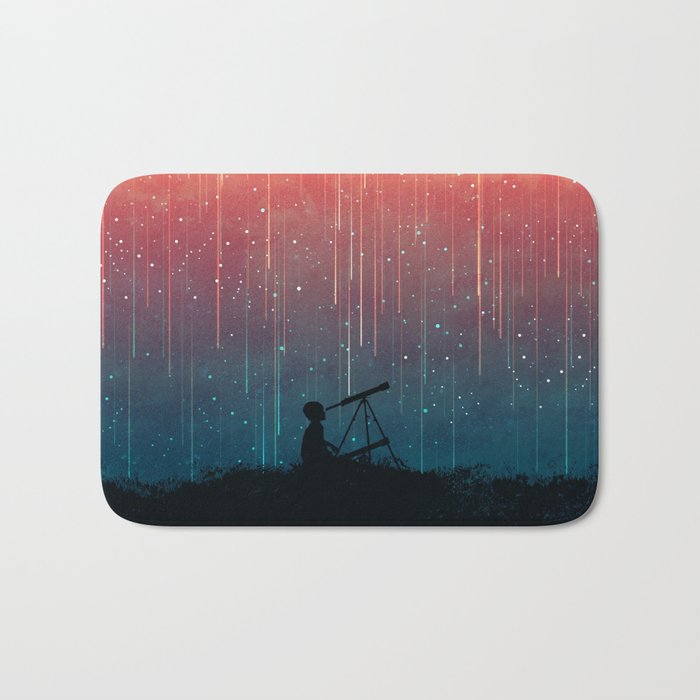 Meteor rain Bath Mat Gallery Image 1
