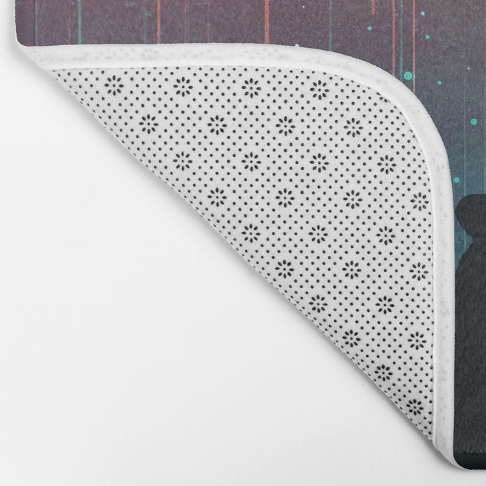 Meteor rain Bath Mat Gallery Image 2