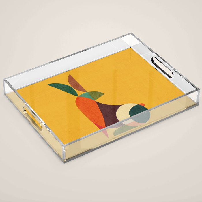 Rabbit Acrylic Tray Gallery Image 1
