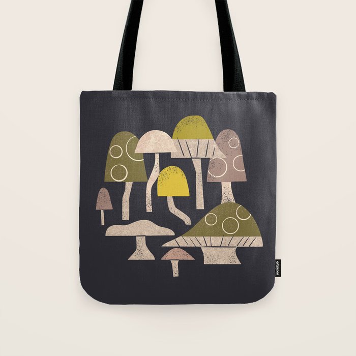 Toadstools Tote Bag Gallery Image 1