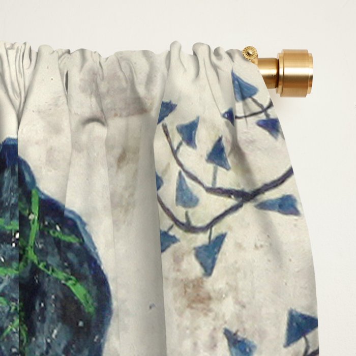 nature Japanese painting Window Curtain Gallery Image 2