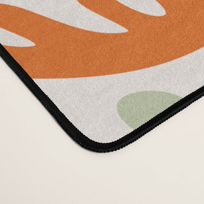 Candy Coral Matisse  Desk Mat Gallery Image 4