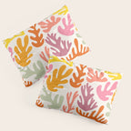 Candy Coral Matisse  Pillow Sham Gallery Image 3