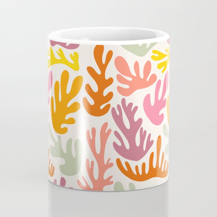 Candy Coral Matisse  Coffee Mug Gallery Image 4