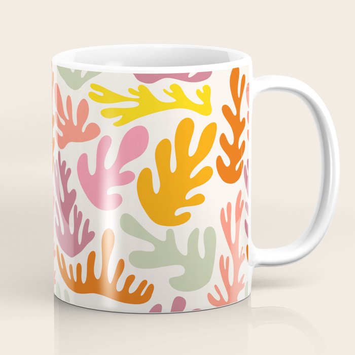 Candy Coral Matisse  Coffee Mug Gallery Image 1