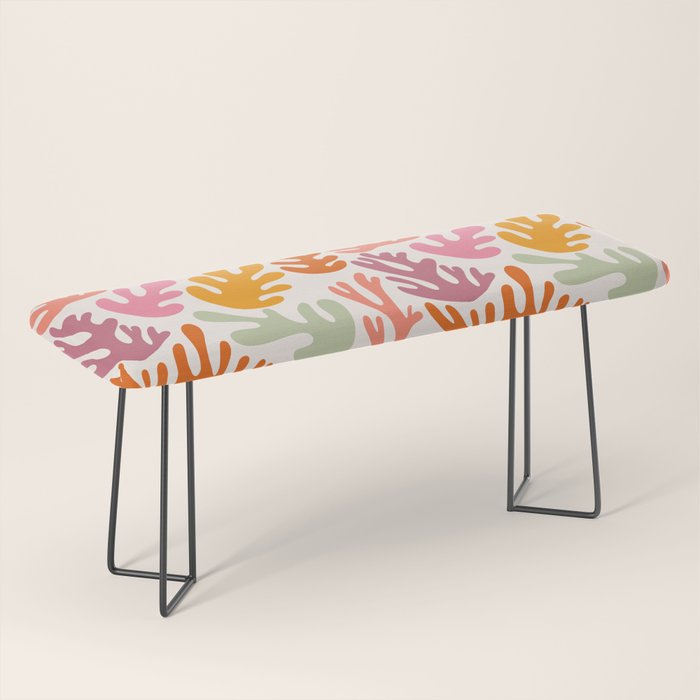 Candy Coral Matisse  Bench Gallery Image 1