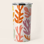 Candy Coral Matisse  Travel Mug Gallery Image 1