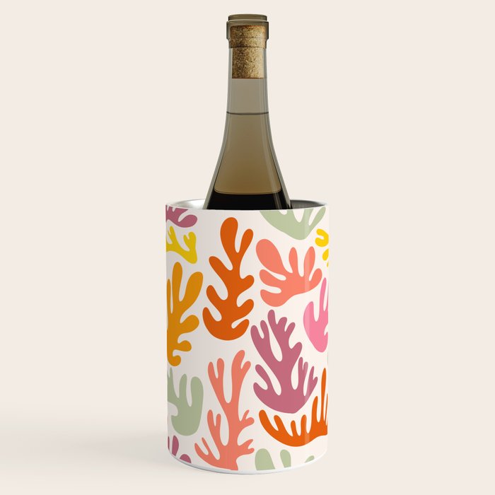 Candy Coral Matisse  Wine Chiller Gallery Image 1