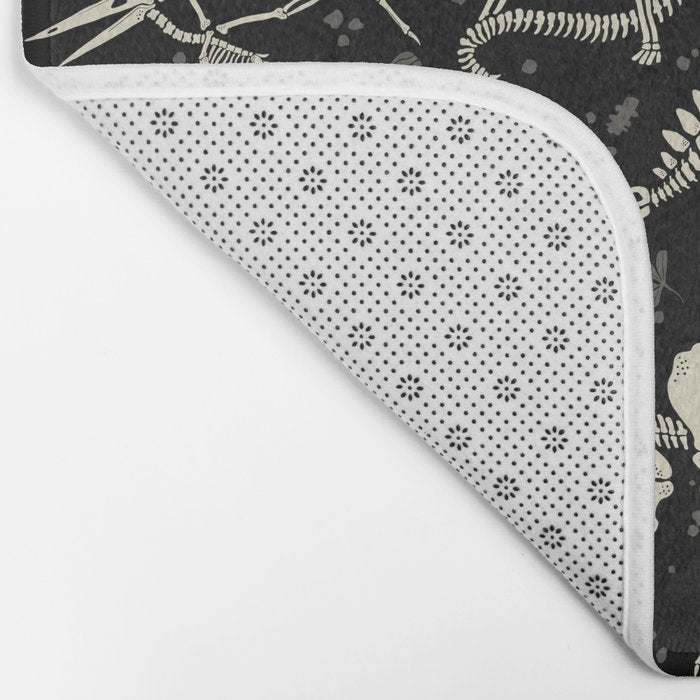 Excavated Dinosaur Fossils Bath Mat Gallery Image 2