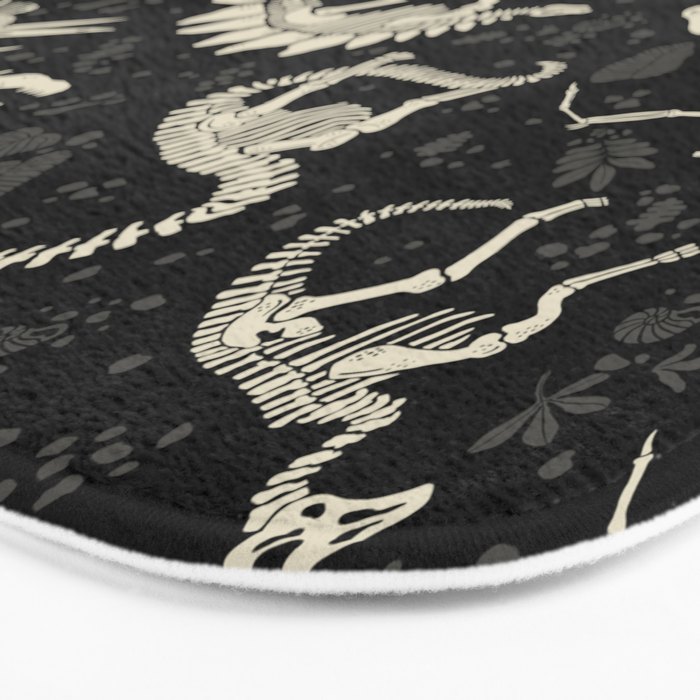 Excavated Dinosaur Fossils Bath Mat Gallery Image 3