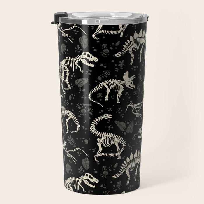 Excavated Dinosaur Fossils Travel Mug Gallery Image 3