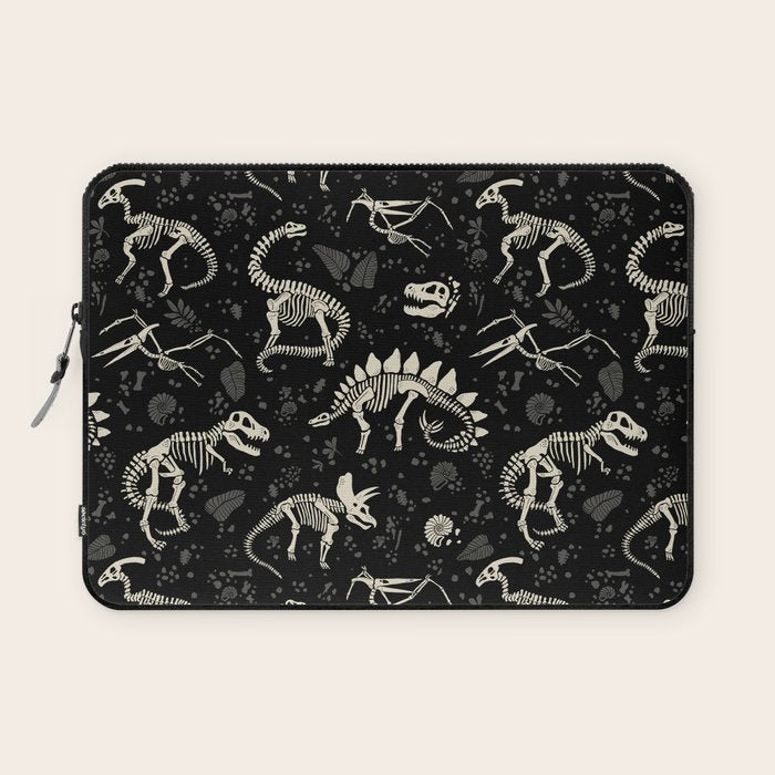 Excavated Dinosaur Fossils Laptop Sleeve Gallery Image 1