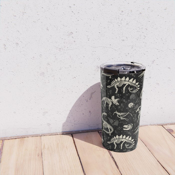 Excavated Dinosaur Fossils Travel Mug Gallery Image 4