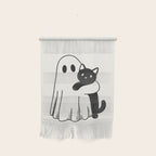 Ghost with a Cat Wall Hanging Gallery Image 1