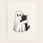 Ghost with a Cat Poster Gallery Image 4