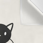 Ghost with a Cat Wall Tapestry Gallery Image 3