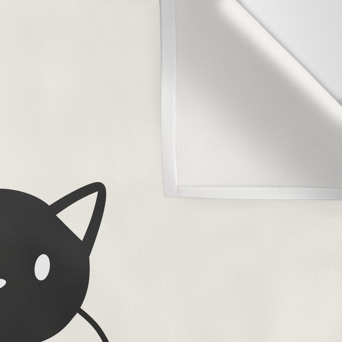 Ghost with a Cat Wall Tapestry Gallery Image 3