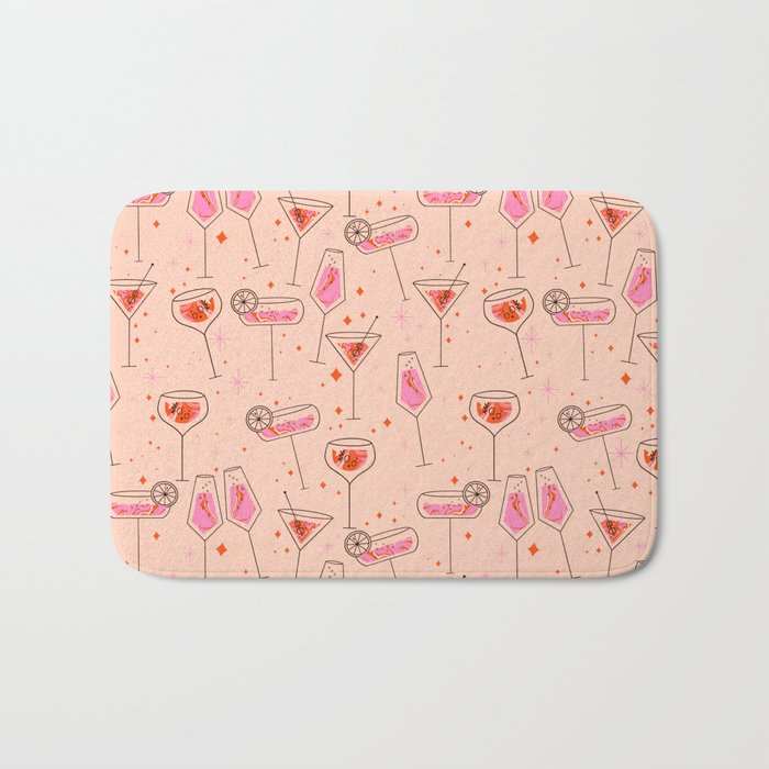 Itâs cocktails time Bath Mat Gallery Image 1
