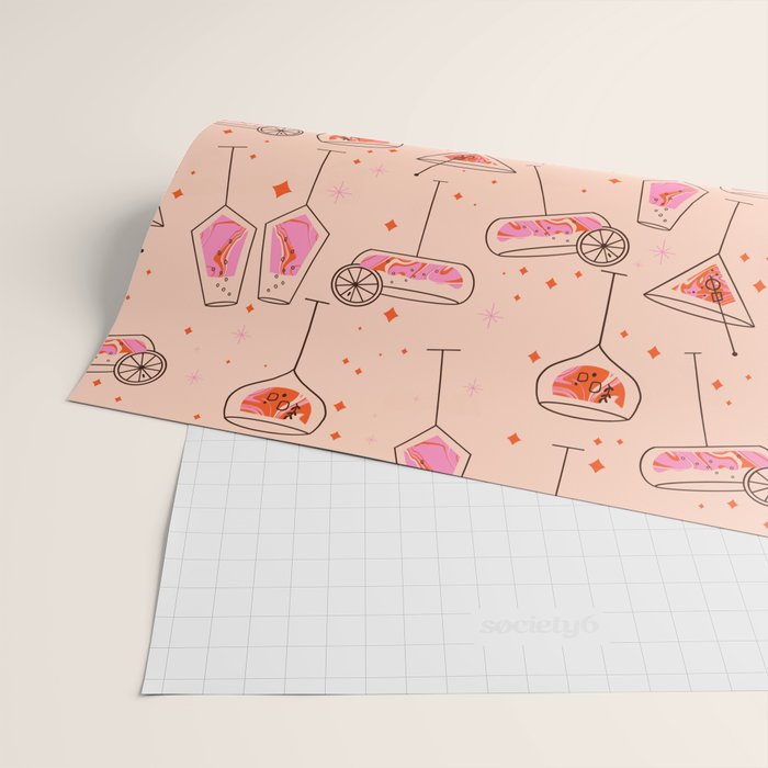 Itâs cocktails time Wrapping Paper Gallery Image 2