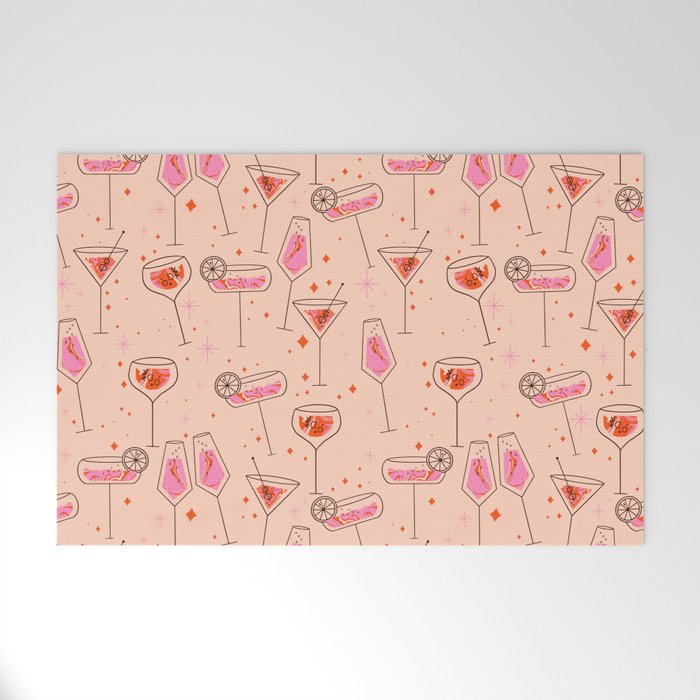 Itâs cocktails time Welcome Mat Gallery Image 1