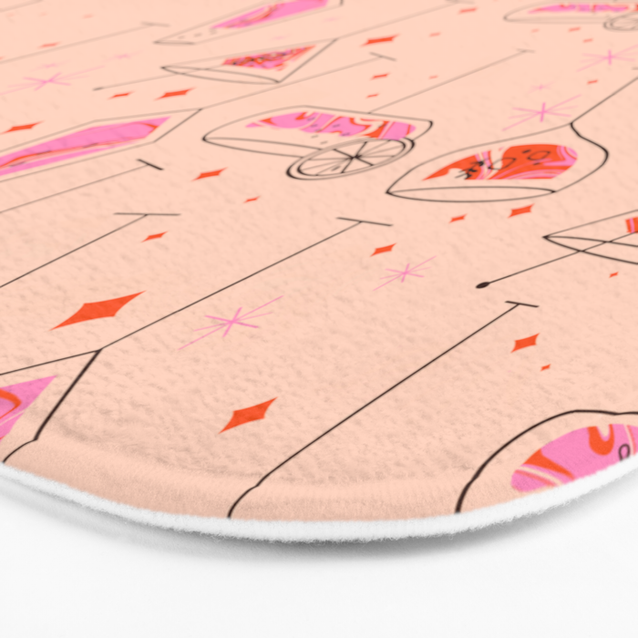Itâs cocktails time Bath Mat Gallery Image 3