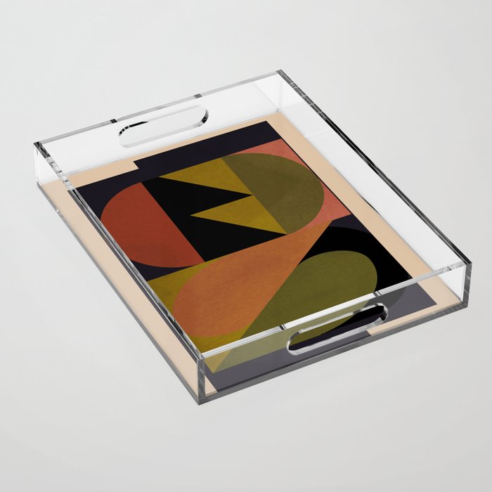 Abstraction 24 Acrylic Tray Gallery Image 1