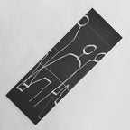 Abstract line art 72 Yoga Mat Gallery Image 1