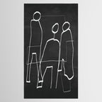 Abstract line art 72 Tablecloth Gallery Image 2