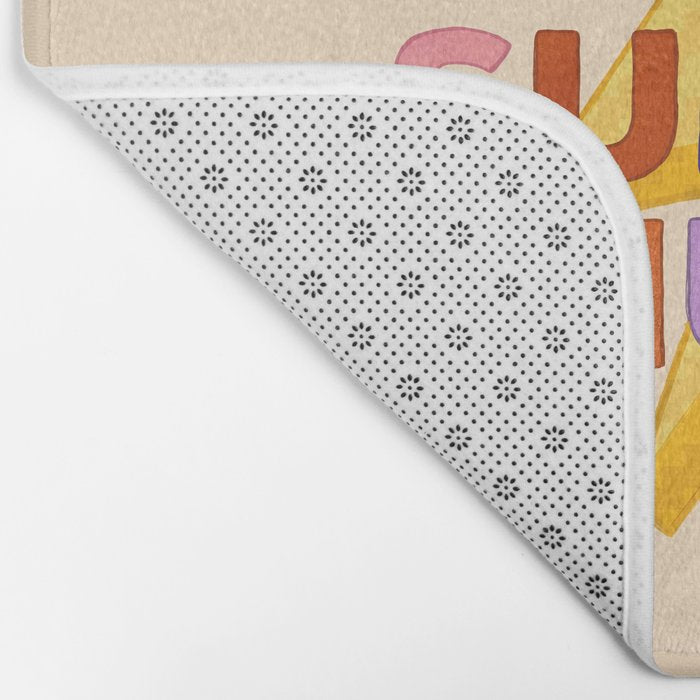 Retro Super Mum  Bath Mat Gallery Image 2