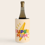 Retro Super Mum  Wine Chiller Gallery Image 1