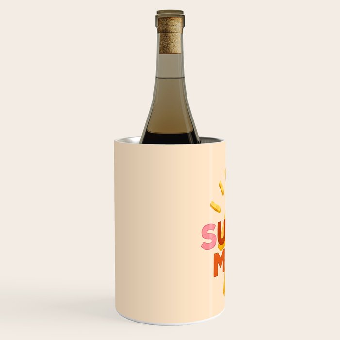 Retro Super Mum  Wine Chiller Gallery Image 2