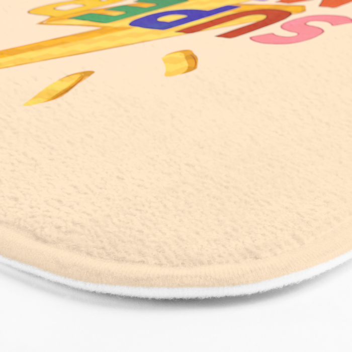 Retro Super Mum  Bath Mat Gallery Image 3