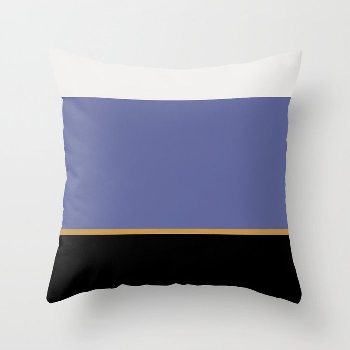 Contemporary Color Block XVII Throw Pillow Gallery Image 6
