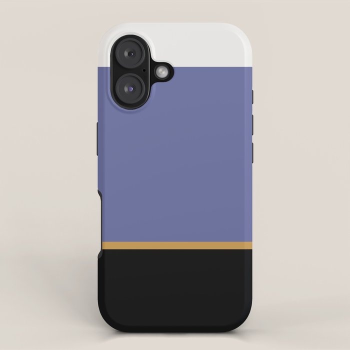 Contemporary Color Block XVII iPhone Case Gallery Image 1