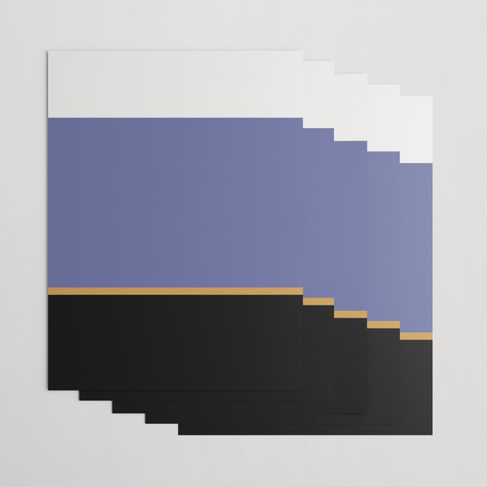 Contemporary Color Block XVII Wrapping Paper Gallery Image 3