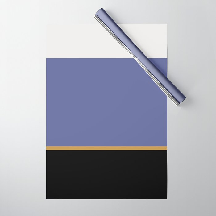 Contemporary Color Block XVII Wrapping Paper Gallery Image 1
