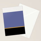 Contemporary Color Block XVII Stationery Card Gallery Image 2