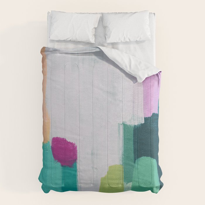 Abstract Oil Painting No. 89 Comforter Gallery Image 6