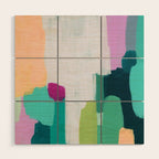Abstract Oil Painting No. 89 Wood Wall Art Gallery Image 1